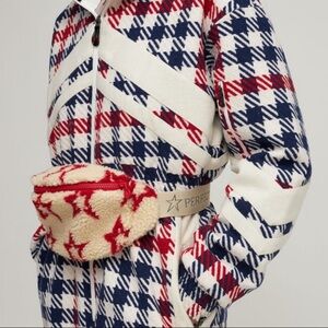 Perfect Moment Cream and Red Star Fanny Pack